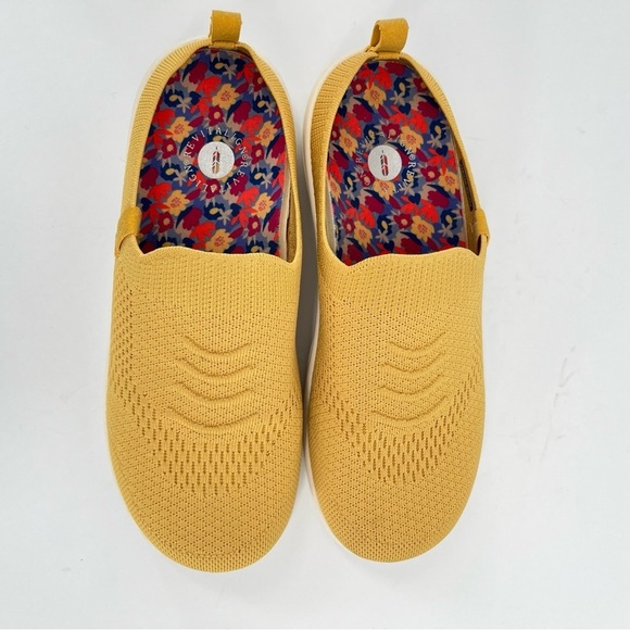 Revitalign Women’s Orthotic Memory Foam Mules Stella Yellow Ochre Size 7.5 - Picture 5 of 10